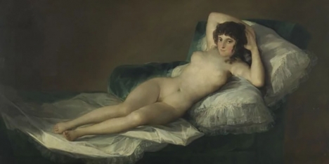Francisco de Goyas mästerverk ”Den nakna maja” har varit föremål för många spekulationer och var nära att få en modern uppföljare.