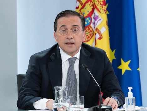 Spaniens utrikesminister Jose Manuel Albares.