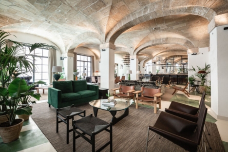 Interior av Concepció by Nobis, som invides i Palma stad 2021. Foto: Nobis Hospitality Group