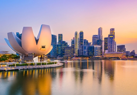Asiatiska skatteparadis som Singapore uppges locka allt fler skatteskygga förmögna.