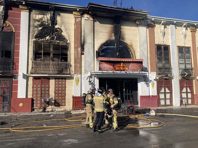 Diskoteksbranden i Murcia inträffade tidigt 1 oktober. Foto: Ayto de Murcia