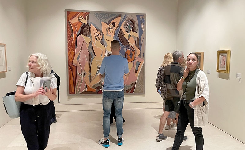 Museo Picasso Málaga firade sina 20 år den 27 oktober med gratis entré och många passade på att besöka både den fasta och temporära utställningen.