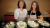 Systrarna Camilla och Johanna Wikström erbjuder catering.