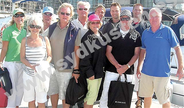 Segrarna i Sydkusten Trophy 2006/2007 bjöds 10 oktober på en härlig segelkryssning utanför Gibraltar av Jyske Bank, vars representanter Lise Flyxe och Michael Sero fanns på plats för att ta väl hand om sina gäster.