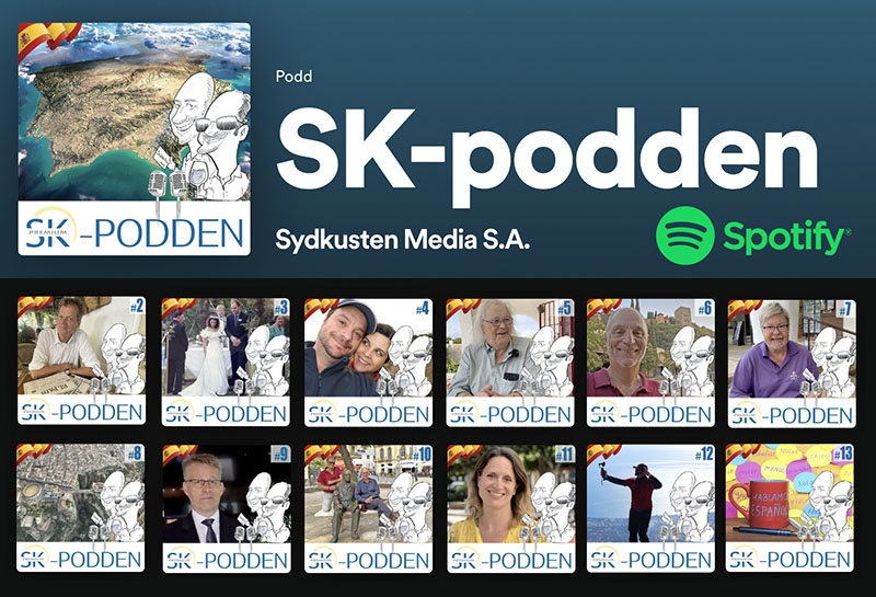 Det finns redan 13 program av SK-podden och från och med första advent offentliggörs några av de första avsnitten för allmänheten, som kan tillgås på Sydkustens hemsida, Spotify eller Apple Music.