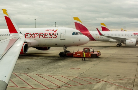 Strejken omfattar Iberias markpersonal på 29 spanska flygplatser.