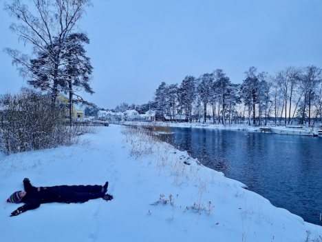 Gott nytt år från Karlsborg i Sverige önskas alla kära läsare!