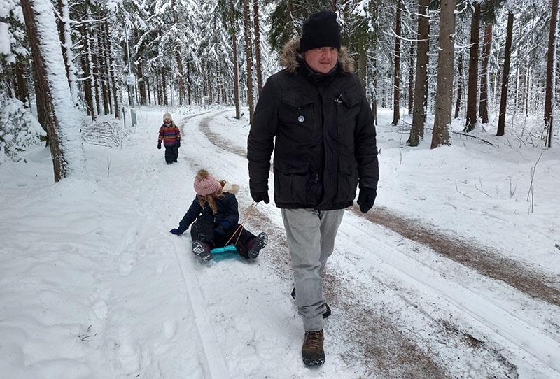 Drömmen om en vit jul infann sig i år, även om det medfört en del oväntade utmaningar.