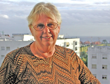 Birgit Gumaelius var föreståndare på Centro Forestal Sueco i 30 år och utsågs till Årets Svensk på Costa del Sol 2002, i samband med att hon gick i pension.