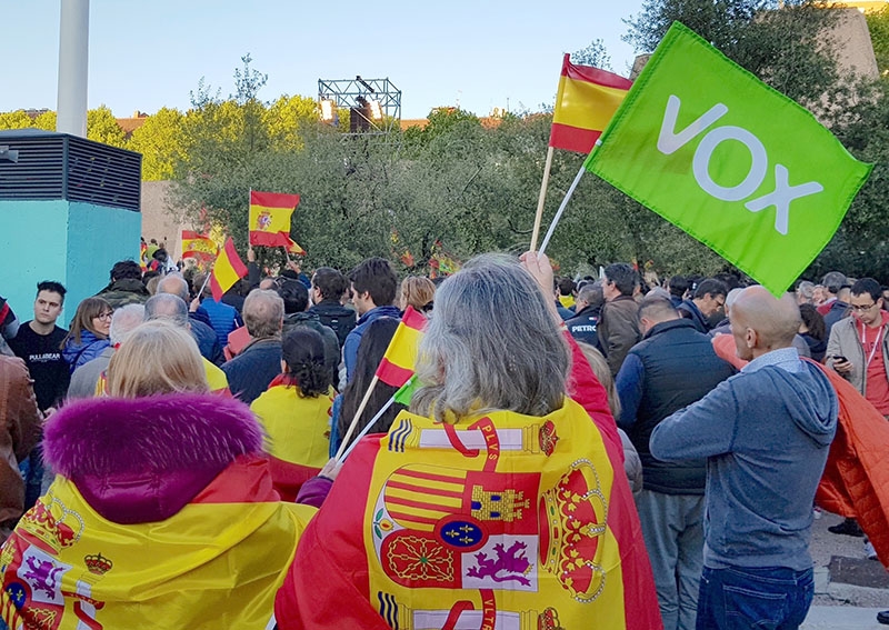 Vox försök att visa en enad fasad har rasat samman genom konflikten på Balearerna.