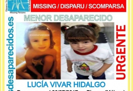 Lucía Vivar försvann en julinatt under en familjemiddag vid järnvägsstationen i Pizarra.