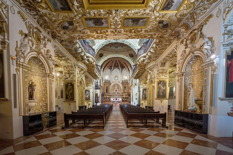 Kyrkan San Agustín, i Córdoba, där Antonio de Ulloa y Sandovals sista önskan 1588 slutligen kommer att uppfyllas i år.
