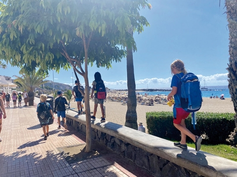 Det finns inte mindre än sju behöriga svenska skolor i Spanien. Två av dem ligger på Kanarieöarna, bland dem Svenska skolan på Teneriffa, i Los Cristianos. Foto: Privat