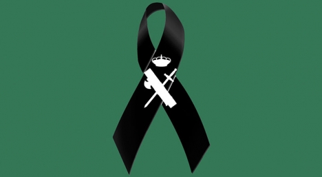 Guardia Civil har delat ett inlägg där de sörjer de omkomna, av vilka två representerade den militära poliskåren.
