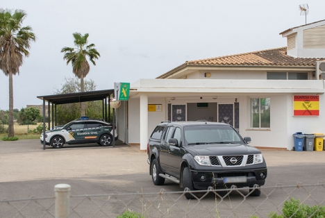 Guardia Civil-station på Mallorca. (Arkivbild) 