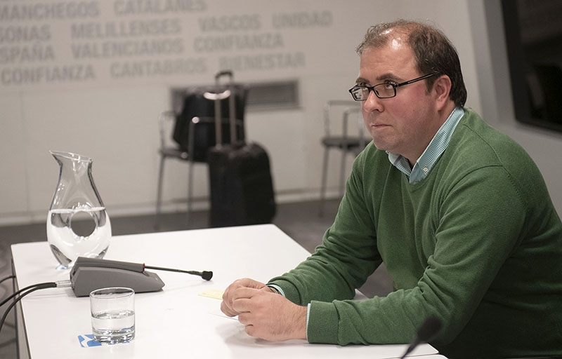 Om PP-ledamoten Alberto Casero inte råkat rösta fel hade högeroppositionen i hemlighet lyckats fälla den arbetsmarknadsreform som tillskrivs den positiva utvecklingen sedan mer än två år för sysselsättningen i Spanien. Foto: PP