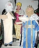 Octavio de la Rica, alias Melchior, Ramón Aguirre som Balthasar och Amador Martínez iklädd Kaspars vackra kungadräkt.