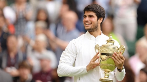 Carlos Alcaraz försvarade den 14 juli sin Wimbledontitel från förra året. Foto: J.CRECHET3/Wikimedia Commons