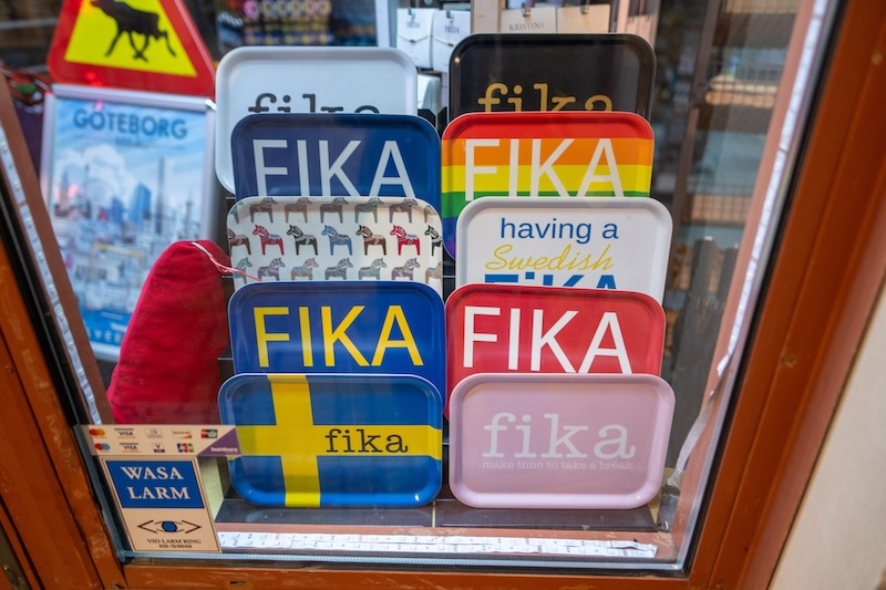 Det är nog bra att fika börjat gå på export.