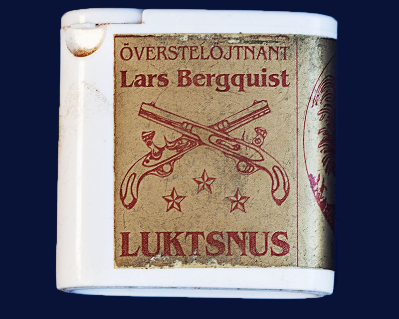Historien om officeren bakom snusnamnet. Foto: Bengt Sändh