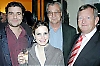 De två skådespelarna Andrés Rús och María Pastor med regissören Peter Böök och Sveriges ambassadör i Madrid Anders Rönquist.