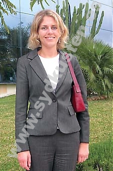 Gabriella Andersson är nyanställd konsulent på Oracles kontor i Málaga. ”Trafiken är ett stort problem men enligt kommunen ska det bli bättre med ny motorväg och tunnelbana direkt hit till Teknikparken.”