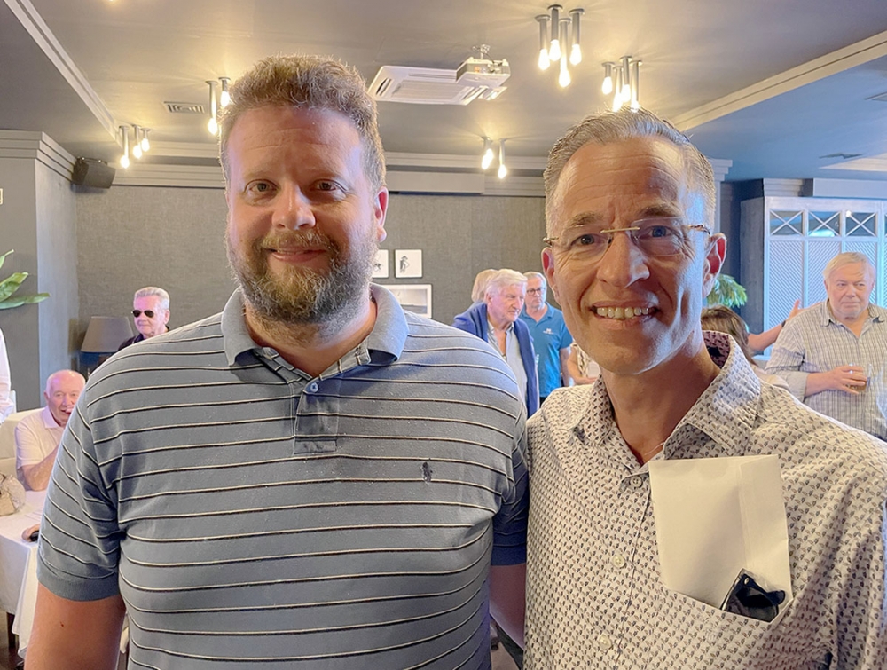Svenskarna Eric Arvidsson och Peter Ventura klättrade i finalspelet i Fuengirola International Tournament och slutade tvåa. Foto: Peter Ventura
