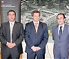 Eduardo Oriola, direktör för Los Paradores i östra Andalusien, Francisco Javier Pulido, borgmästare i Cuenca och ordförande i gruppen Ciudades Patrimonio de la Humanidad de España, och José Luís Esparcia, marknadschef på Renfe. Spaniens 13 världsarvsstäder går nu ut i en gemensam kampanj för att locka turisterna att upptäcka något mer än sol och bad.