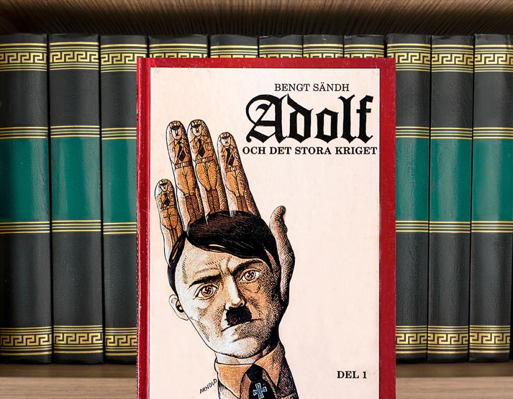 Bengt Sändh har skrivit två historieböcker om Hitler, anpassade för att kunna läsas av tolvåringar.