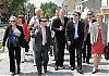 Direktören för Tranvía de Parla, Fernando de Marcos visade gruppen från svenska Trafikutskottet den framgångsrika spanska spårvagnsmodellen.