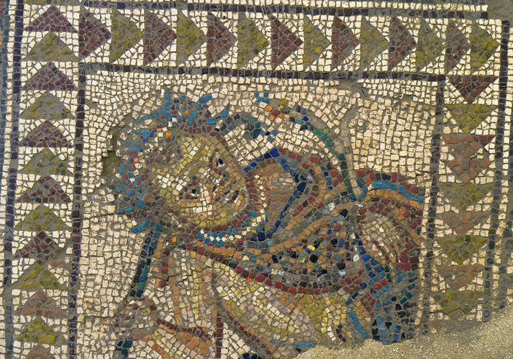 En av de bäst bevarade av de åtta rutorna är allegorin av våren. Foto: Ayto de Écija