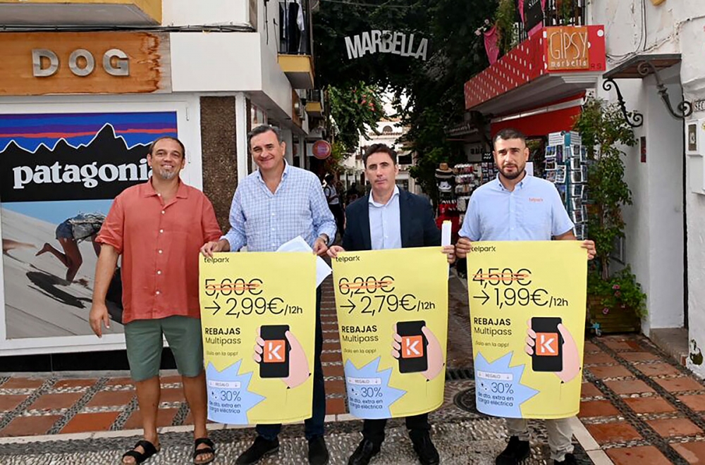 Marbella kommun lanserar ekonomiska parkeringsabonnemang under lågsäsong. Foto: Ayto de Marbella