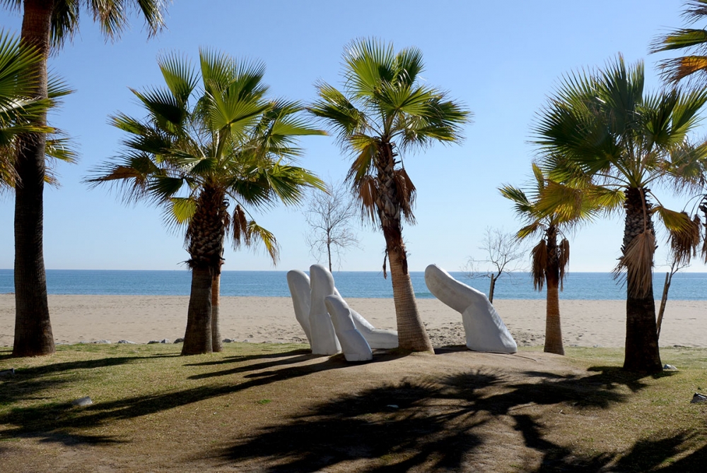 Kroppen upptäcktes den 5 mars vid stranden i Fuengirola. (Arkivbild)