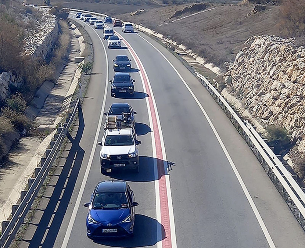 Händelsen inträffade på en sedan tidigare mycket olycksdrabbad sträcka. (Arkivbild) Foto: Junta de Andalucía