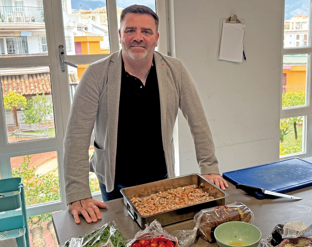 De flesta församlingsmedlemmar och kyrkbesökare förknippar Mathias Friman främst med köket, där han skapar de läckraste rätter och ingen mat går till spillo.