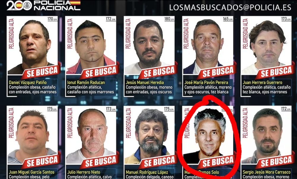 Detta är den tredje kampanjen av detta slag sedan 2021, och tidigare initiativ har visat sig vara mycket effektiva då flera rymlingar kunnat gripas tack vare allmänhetens tips. Foto: Policía Nacional