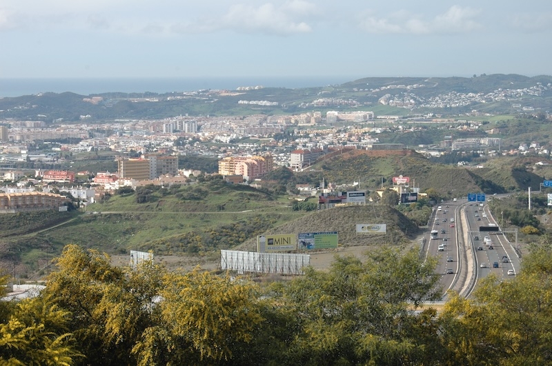 Det är bara några år sedan som El Higuerón var glesbebyggt och trafiken flöt någorlunda smidigt på motorvägen.