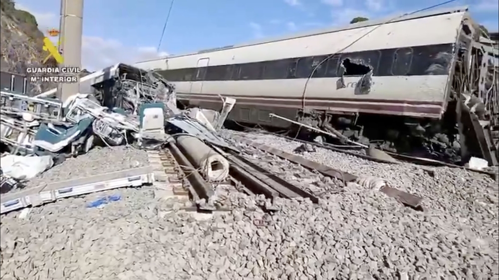 De flesta av d&ouml;dsoffren f&auml;rdades i de f&ouml;rsta vagnarna i Alvia-t&aring;get, som gick mot Huelva. Foto: Guardia Civil