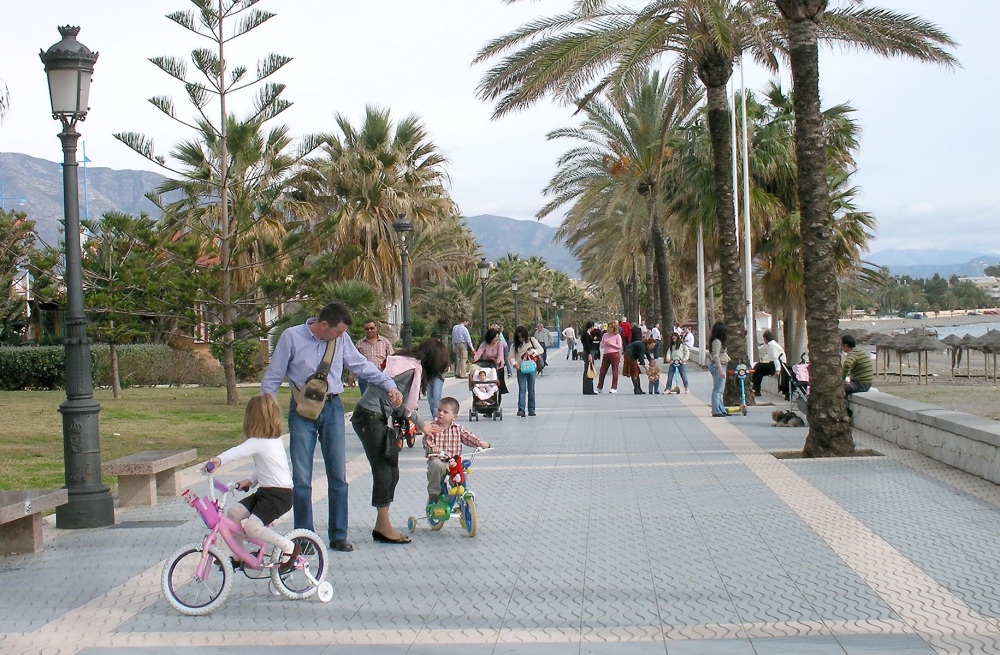 San Pedro Alcántara blev skådeplats för ett våldsamt hundangrepp där ett hjältemodigt ingripande avvärjde en tragedi. (Arkivbild)