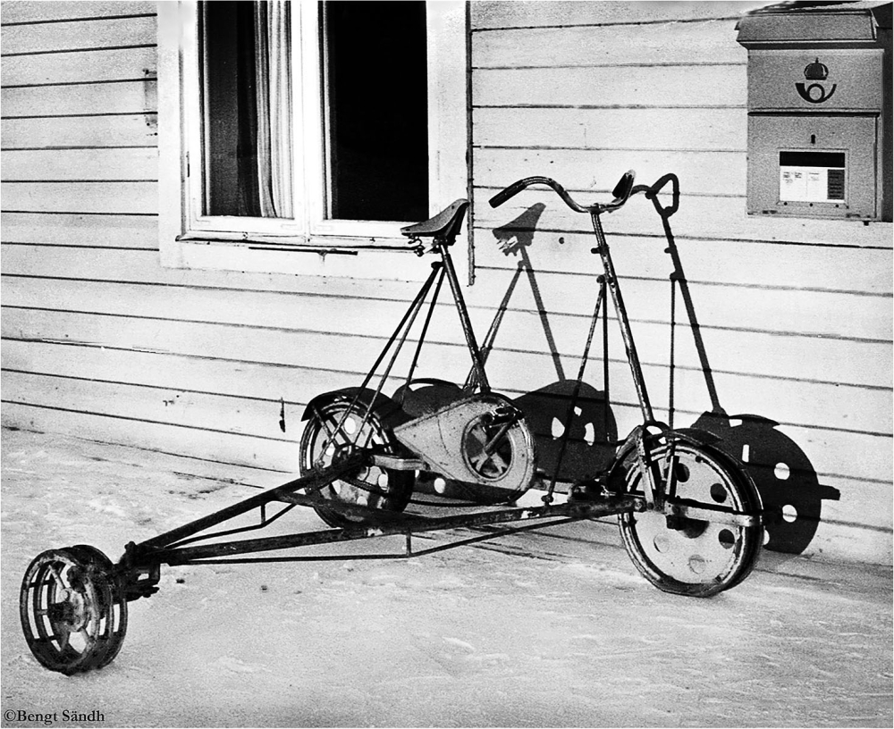 Vid Bräcke station. Foto: Bengt Sändh