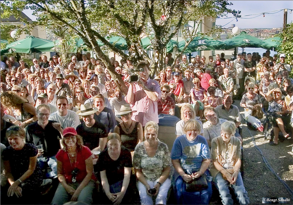 Bengt Sändhs publik har varit varierad, stor och ibland även obefintlig.