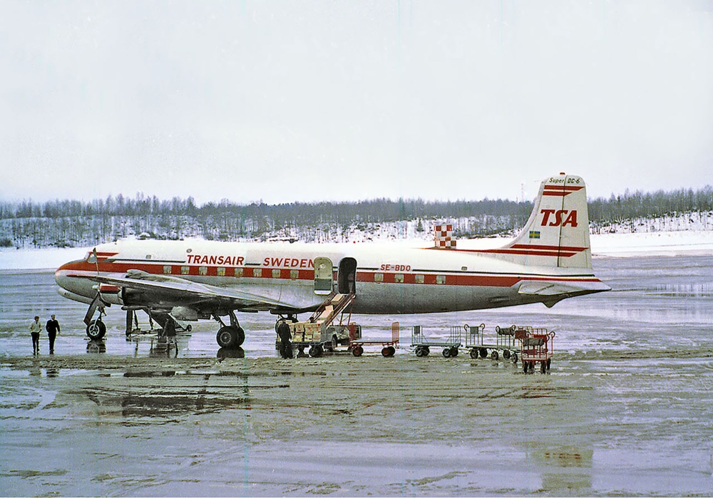 Bertil Harding startade de första charterresorna till Gran Canaria 1957, med Transair.