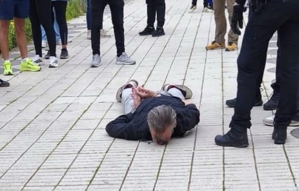 Den 45-årige finske mannen greps på platsen. Foto: Fuengirola se queja
