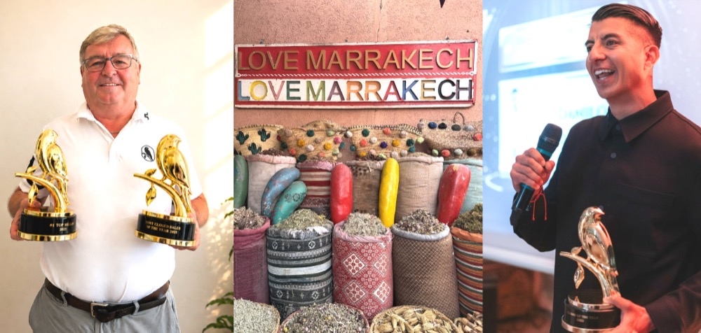 Vid firandet i Marocko av Serneholt Estates tio&aring;rsjubileum delades &auml;ven &aring;rets utm&auml;rkelser ut.