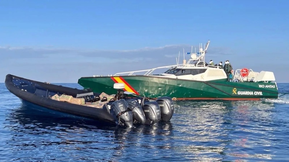 De kriminella nätverken använder nya smuggelvägar längs Atlantkusten samtidigt som myndigheterna försöker stärka kampen mot den organiserade brottsligheten. Foto: Guardia Civil