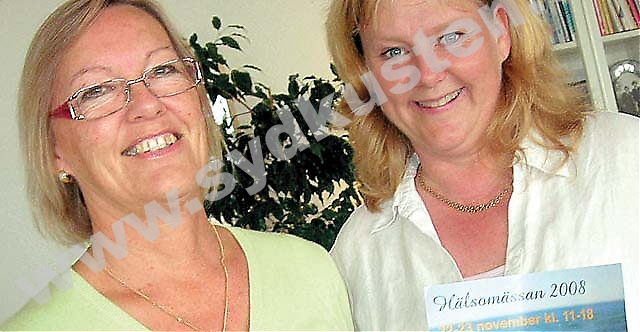 Britta Revert och Carolina Mortensen är initiativtagare till Hälsomässan som hålls för tredje året i rad 22 och 23 november på Svenska Skolan i Fuengirola.