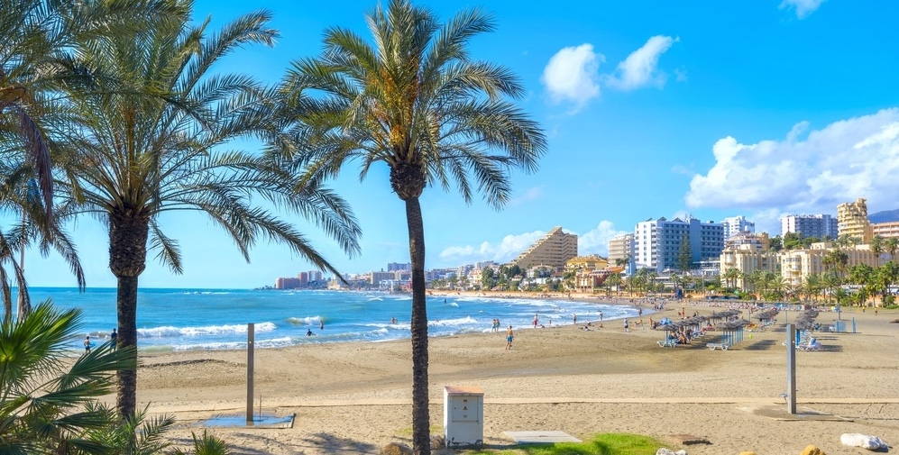 Benalmádena är en populär turistort vid Costa del Sol med många brittiska besökare och fastboende. Foto: Depositphotos
