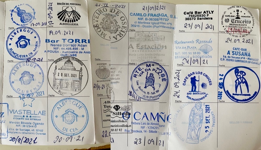 Viktiga r&aring;d inf&ouml;r ankomsten till Santiago de Compostela.