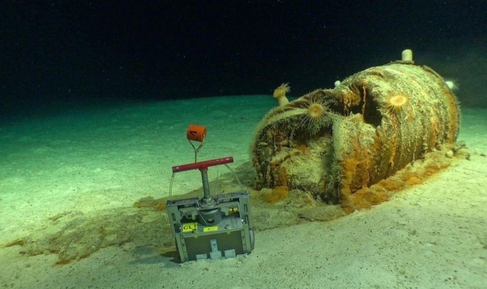 Omkring 140.000 ton kärnavfall dumpades i Atlanten fram till 1993. Foto: CNRS