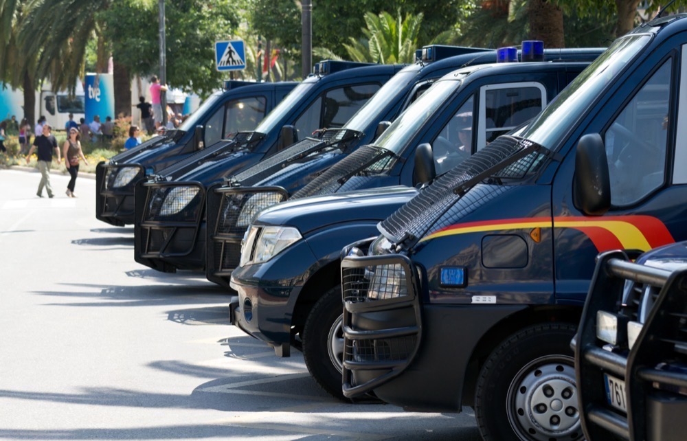 Svenska myndigheter lovordar den spanska polisens effektivitet.
